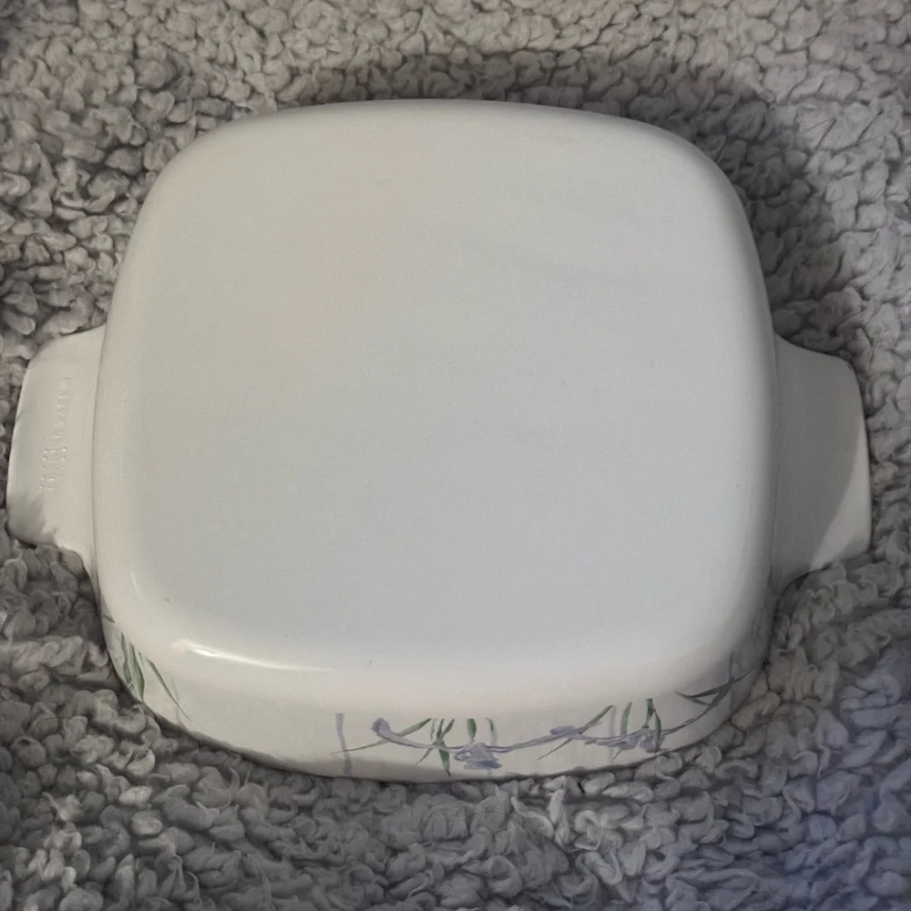 Corning Ware Vintage Shadow Iris Dish 1 liter Saucepan